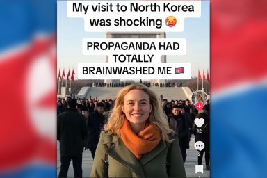 AI-Generated Pro-North Korean TikTok Selling Supplements