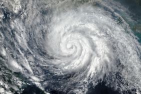 A hurricane similar to Hurricane Milton that is set to make landfall in Florida and follow its supposed path to Mexico.