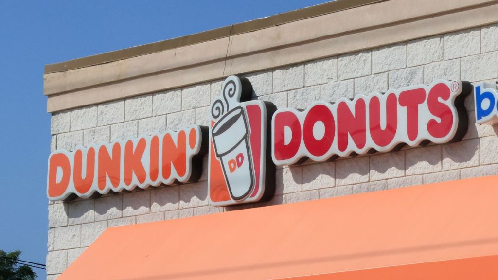 A general view of a Dunkin' Donuts store on August 23, 2024, in Oceanside, New York. Long Island is the home for a plethora of local and national business concerns.