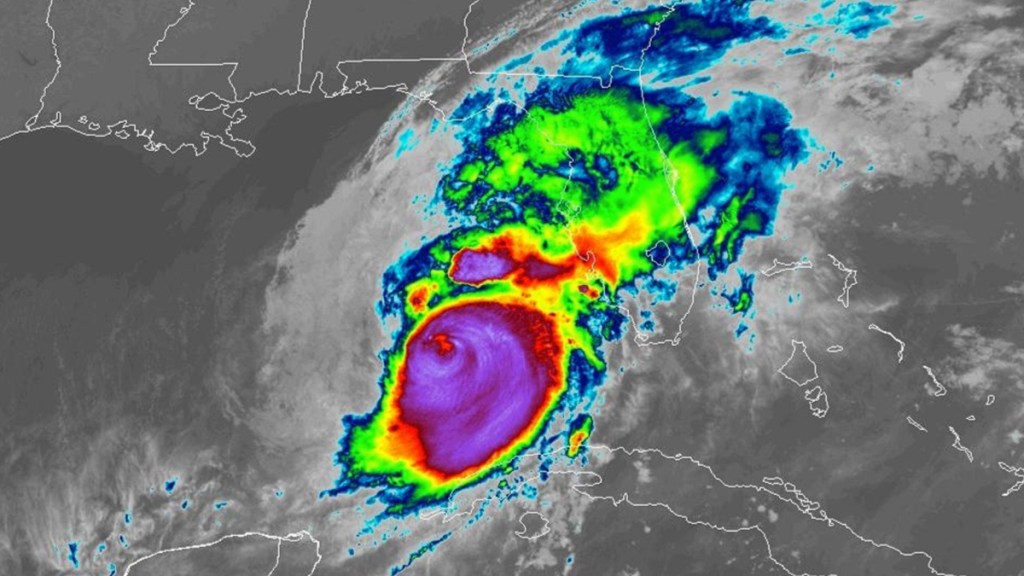 Hurricane Milton Meteorologist John Morales Crying Emotional Viral Clip Video