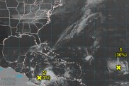 Hurricane Nadine Oscar National Hurricane Center NHC Tracker Path Tropical Storm Spaghetti