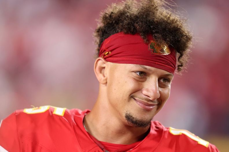 Patrick Mahomes haircare routine