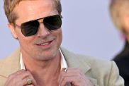 Brad Pitt attends the Los Angeles Premiere of The Apple Original Film Wolfs