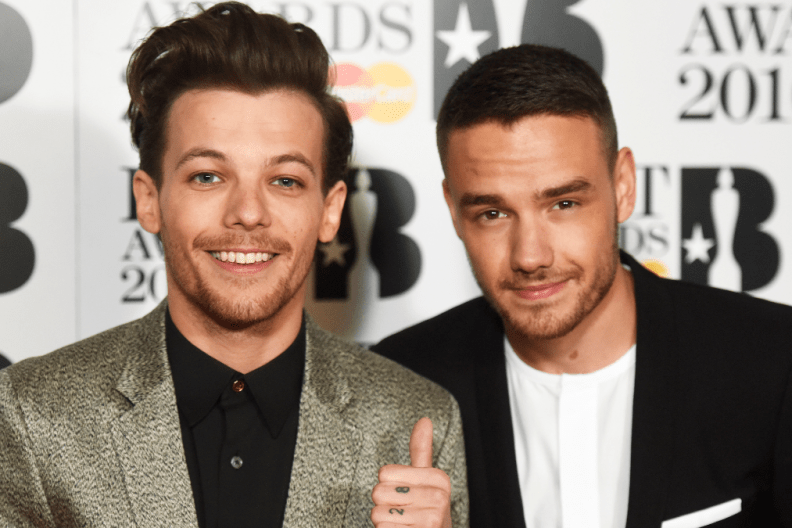 Louis Tomlinson Liam Payne son one direction tribute